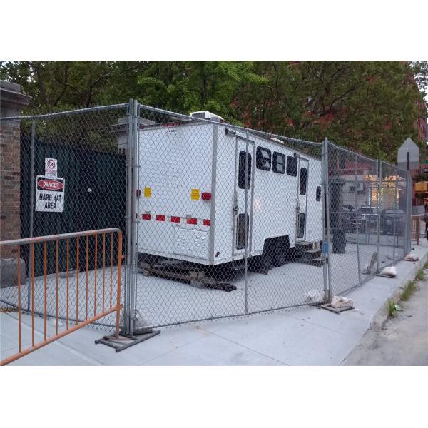 Electro Galvanized Temporary Construction Fence Panels 1½"(38mm) 1⅗"(40mm) Mesh