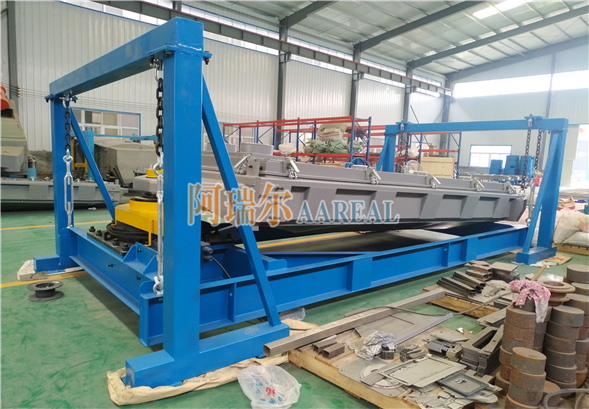 Large Capacity Fine Screening Gyratory Screen Circular Elliptical Motion Stainless Steel Mesh Bottom Outlets