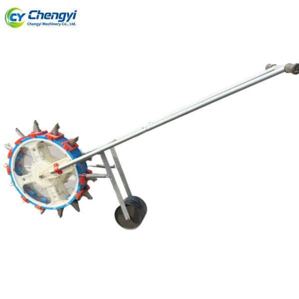 Plastic Manual Seeder Machine Adjustable Depth Ergonomic Vegetable Seed Planter Machine