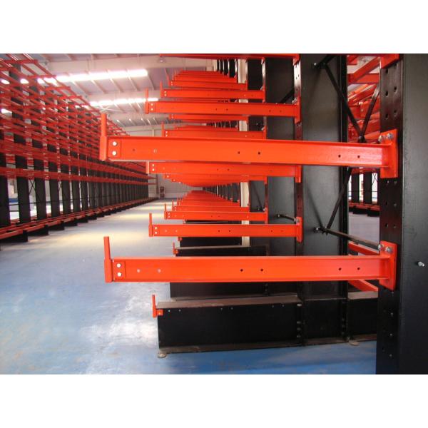 Double Side Arm Heavy Duty Cantilever Warehouse Racking For Bulky Materials Storage