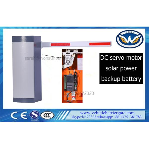 No Position Sensor Automatic Parking Lot Gates Solar Power CE Certificated