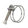 Large Size Fasteners Hose Clamp Double Wire Fastener Hose Clamps for sale