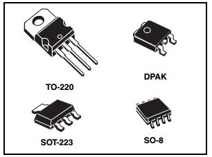 LD1117S12TR Power Mosfet Transistor Low Drop Fixed And Adjustable Positive Voltage Regulators
