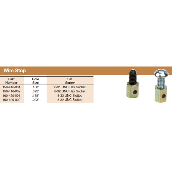 Professional Custom Control Cable Accessories End Fittings / End Rod /Thread Adapters
