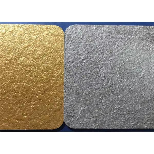Lightweight 4*8ft Decorative Pvc Wall Panels Stone Like Surface
