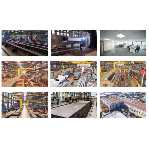 Pre-engineered Large Span Steel Frame Workshop Integrated Production Storage And Office Facilities Anti-Seismic