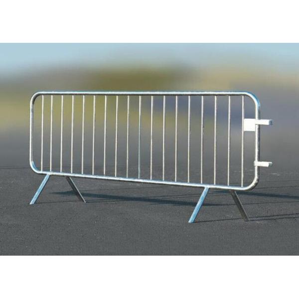 Customized Crowd Control Road Barriers Safety Temporary Metal Fence Panels