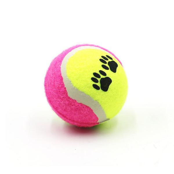 Interactive Safe Rubber Pet Tennis Balls For Traning Exercise Playing