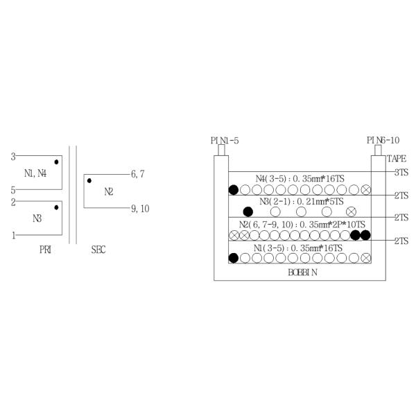Dowis EP13 Shielded Power Inductor SMD EP Series