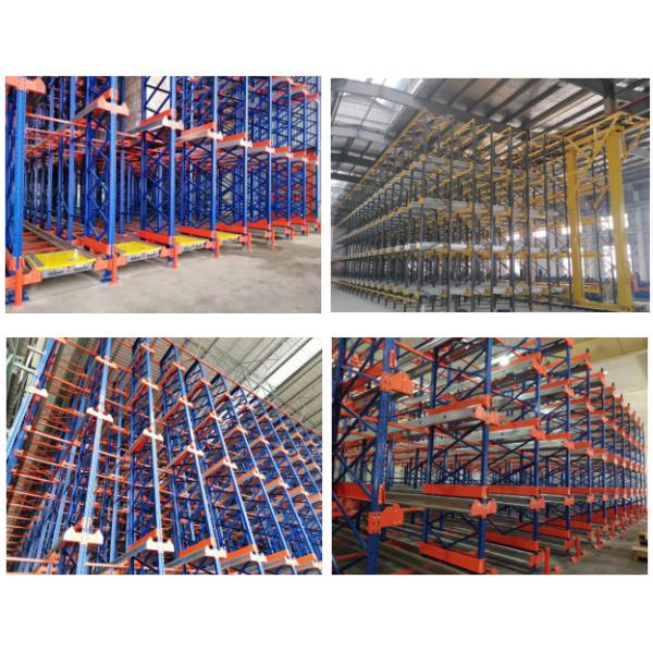 EBILTECH Full Automatic Shuttle Rack Mobile Radio Shuttle Racking Cargo Handling Robot Remote Control Cart for Pallet