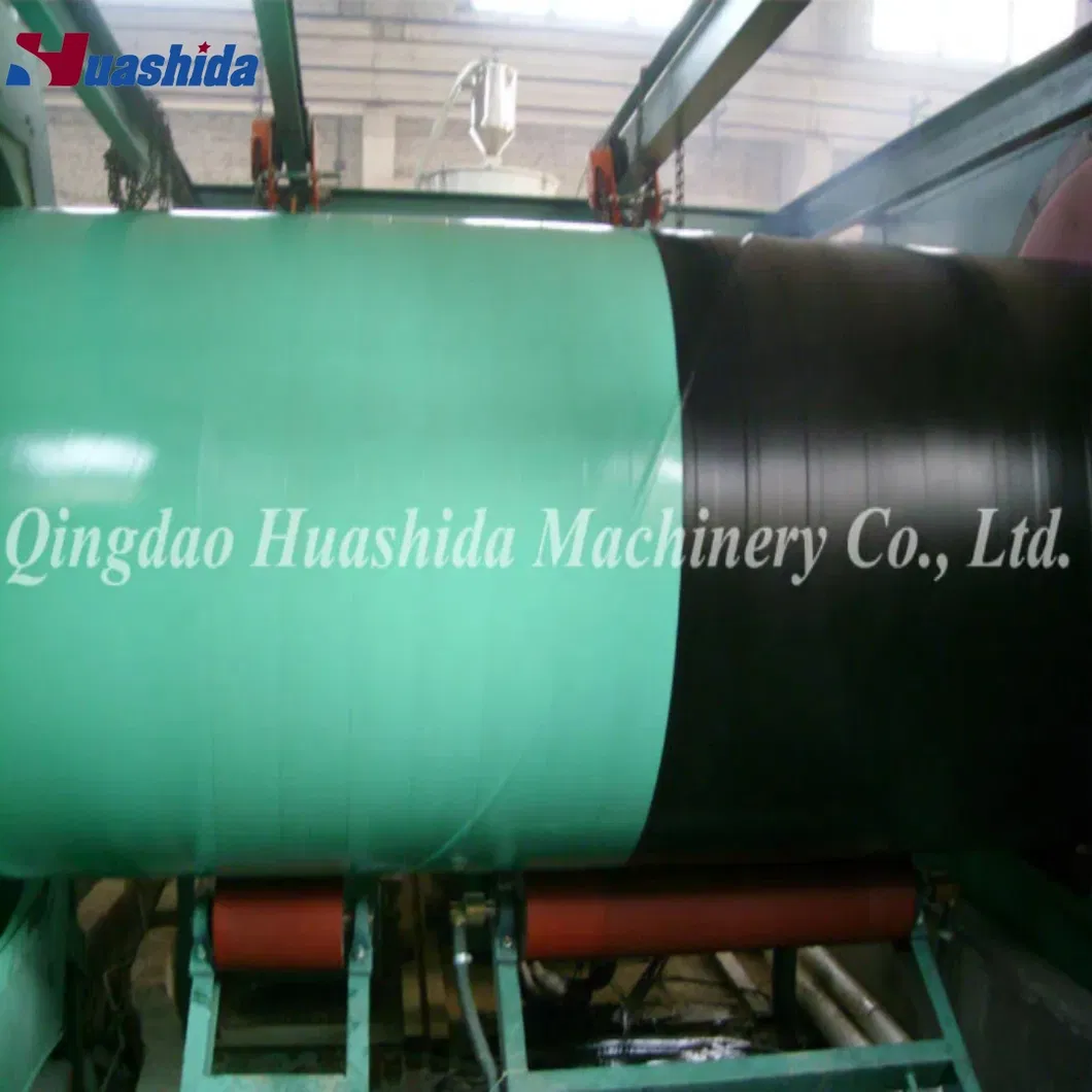 Automatic 3LPE Coating Pipe Production Line with Powder Coating and Induction Heating for Urban Pipeline Construction