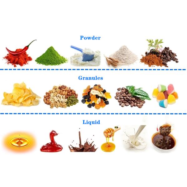 High Speed Automatic Powder Filling Machine Multi Function 5-70 Bags/Min