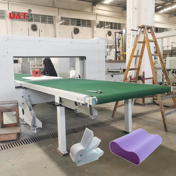 Fully Automatic Contour And Sheet Cutting Machine For Rockwool Mineral Wool Foamed Glass Polyurethane Foam