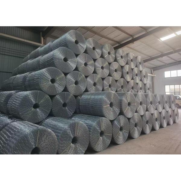 Eight Lines Welded Concrete Weight Coating Mesh / Q235 CWC reo mesh roll