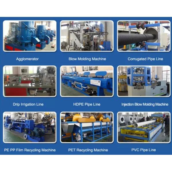 CE Waste Plastic Recycling Pelletizing Machine Double Stage Single Screw Extruder