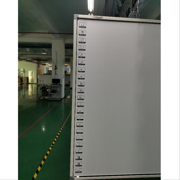 120 Inch 10 Point Touch Screen Teaching Board Wall Mounted With Hotkeys