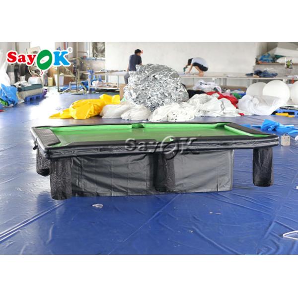 Inflatable Yard Games Airtight Inflatable Snook Billiards Table Inflatable Sports Games