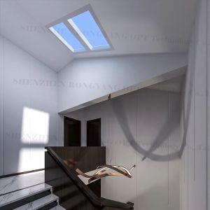 Home Wireless LED Fake Skylight Multi Function Virtual Window 200W