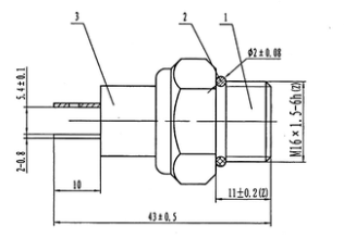 Precision Temperature Control Switch / Thermal Switch 60°C For Cooling Fan