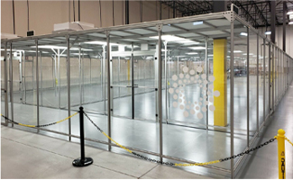 Customized Clean Booth Positive Pressure Modular FFU System with HEPA Filter Anti-Static Curtain
