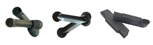 Round PCD Grooving Tools R1.5 3mm Halnn Pcd Diamond Cutting Tools
