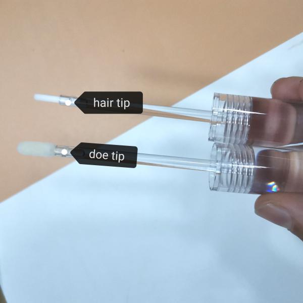 Plastic AS ABS Transparent 8ml Lip Gloss Tubes 3D Printing