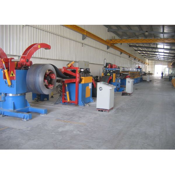 Model RF300 Highway Two-Wave Cold Bending Forming Automatic Production Line For Guardrail Use