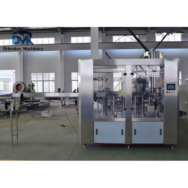 Plc + Tuoch Screen Control Water Bottling Machine For 200ml-2000ml Pet Bottle