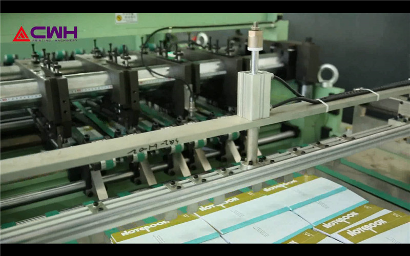 Glue Back Binding 60 Sheets Notebook Production Line