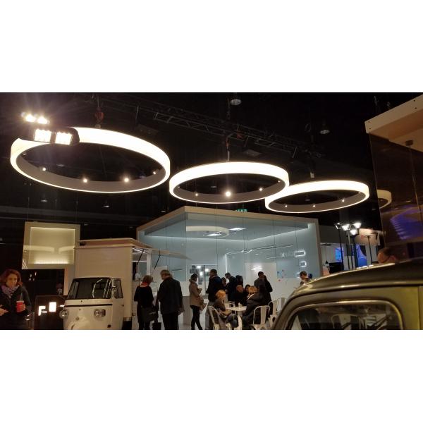 Bigger Round Pendant Lamp Ring Dimmable Pendant Light Trim Ring