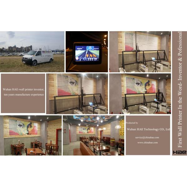 The world's thinnest 3D Vertical Wall Paper Printer Printing Machine Price