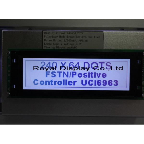Customized Design Cog 240X64 Dots Graphic Lcd Display With Lcd Backlight