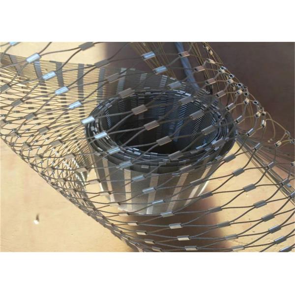 Stainless steel ferrule rope mesh