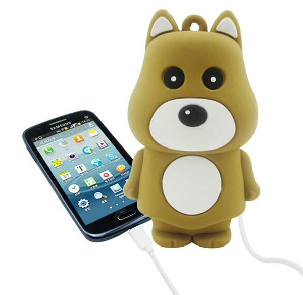 Mini Cute Rechargeable Powerbank Stylish Bear Shape For Mobile Phone