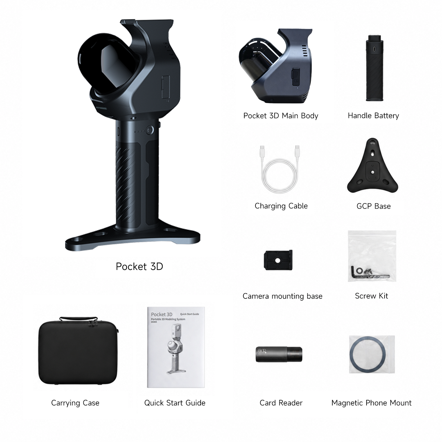 Portable 3D Modeling System Pocket 3D