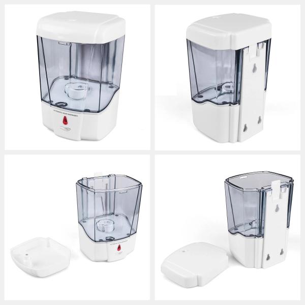 Fast Delivery Automatic Kitchen Alcohol Hand Spray Dispenser Touchless Sensor Wall Mounted Liquid Soap Dispenser