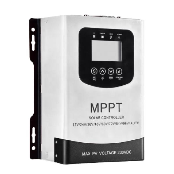 Advanced Voltage Control MPPT Solar Charge Controller with Auto 12V-96V Recognition & LCD Display