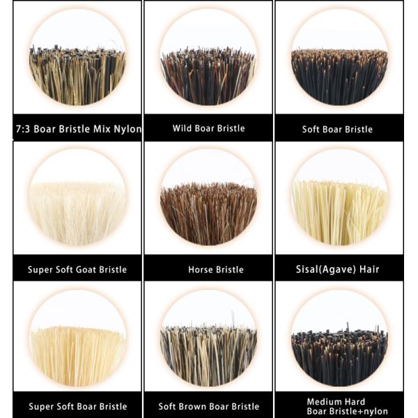Mini Beard Brush Boar Bristle Mustache Brush For Men