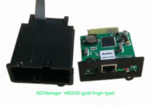 China 10 / 100BaseT SNMP Card Internal Gold Finger Connection For UPS Monitor on sale
