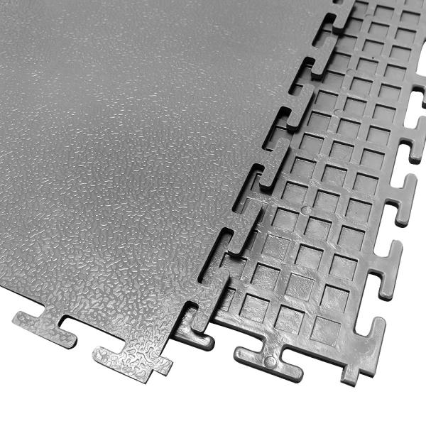 Industrial / Cleanroom Conductive PVC Vinyl Floor Tile Removable Interlocking Floor Tiles