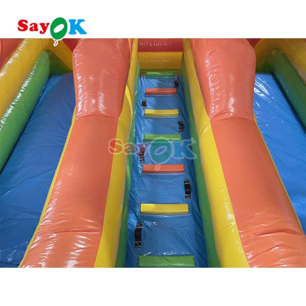 Commercial Grade Water Slide Inflatables Double Slide