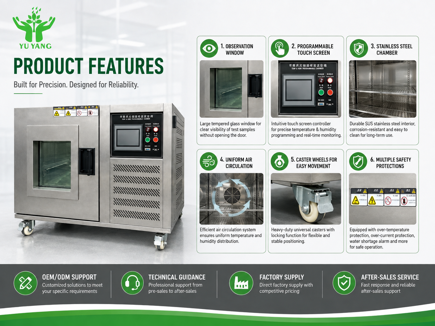 Benchtop Constant Temperature and Humidity Test Chamber for Laboratory Environmental Testing