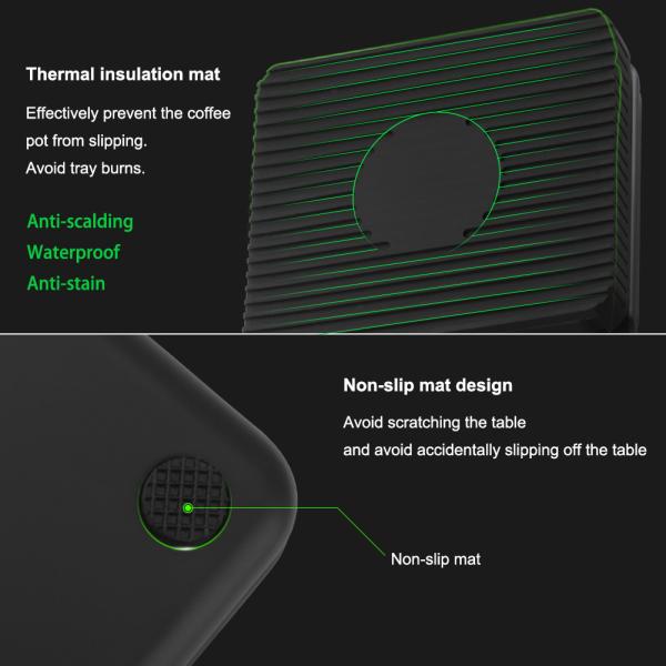 19.5cm Long ABS LCD Pocket Coffee Weighing Scale
