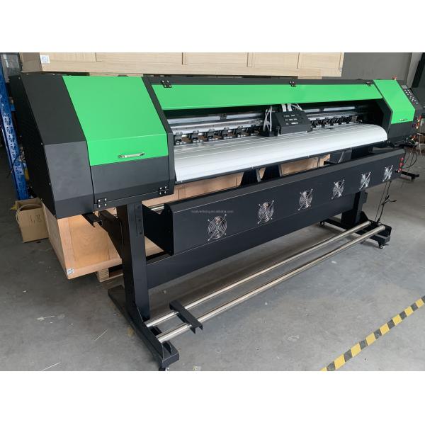 6 Colors Eco Solvent Wide Format Printer fast speed for vinyl banner
