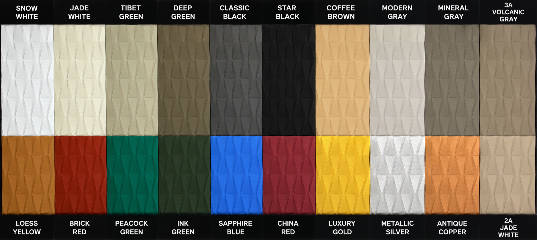 Stylish PU Decorative Wall Panel Geometrical Component Cladding Molding For Feature Wall