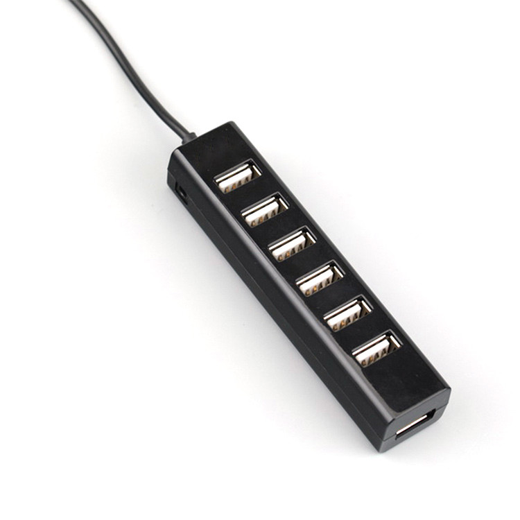 PC Computer 480Mbps 7 Ports Usb 2.0 High Speed Hub