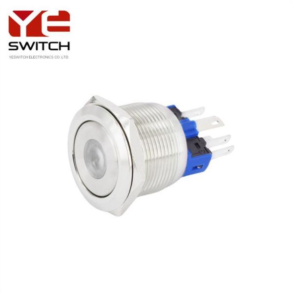 Yeswitch 22mm IP67 Sealed LED Metal Push Button Switch