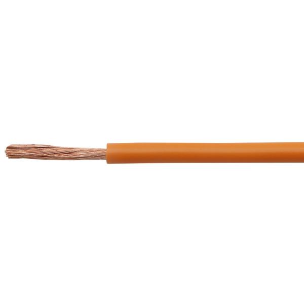 Orange AWM Single Core Flexible Wire Stranded Unshielded For Equipment