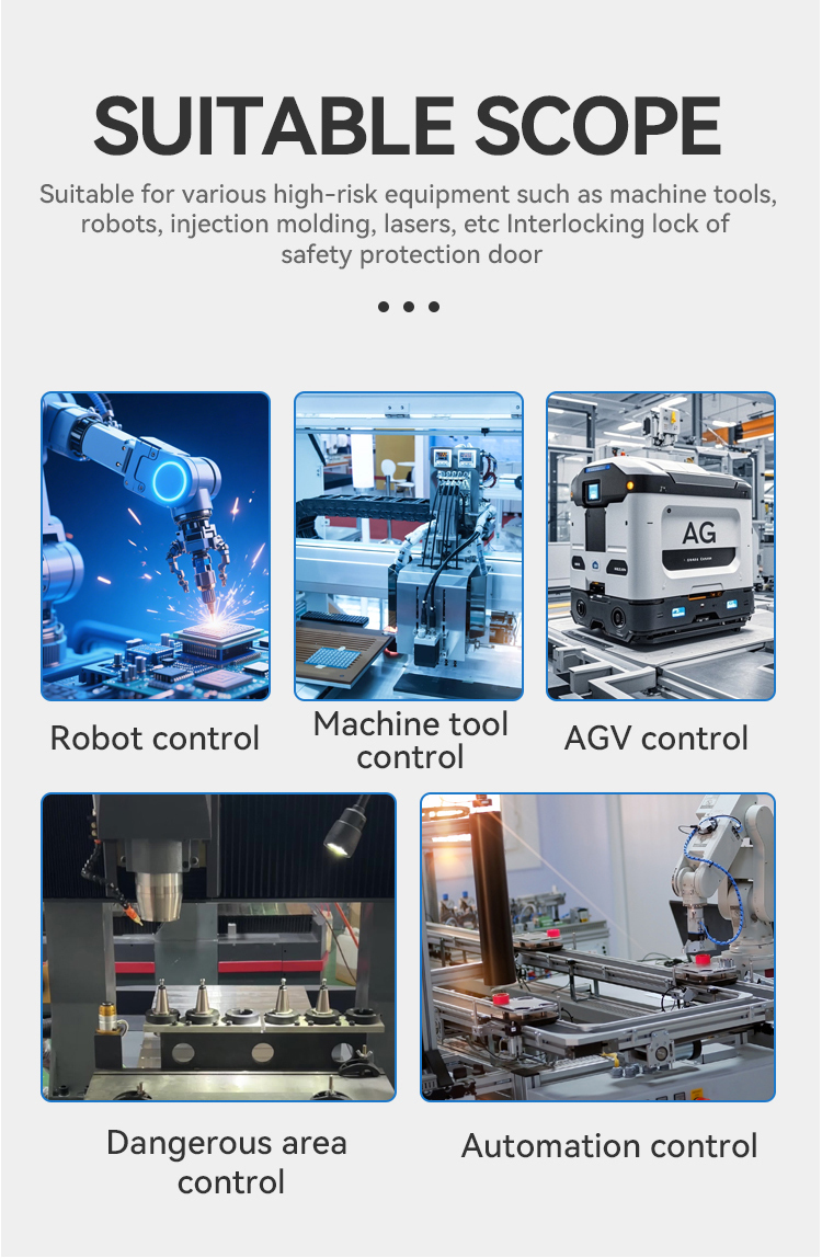 Safety Door Switch Robust Switch Solution For Safeguarding Access Points On Industrial Equipment And Automated Systems