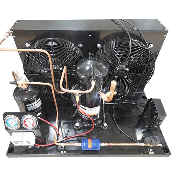 Blast Freezer Air Conditioner Condenser 220V-240V With Scroll Compressor Type Compressor Unit
